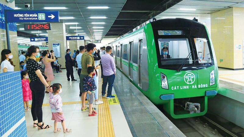 Tàu Cát Linh-Hà Đông vận hành trở lại sau sự cố Tàu Cát Linh-Hà Đông vận hành trở lại sau sự cố