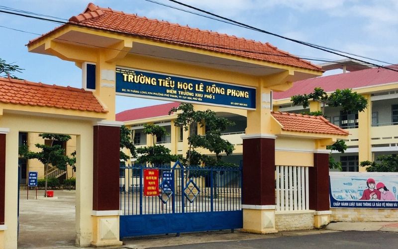 Ngôi trường Lê Hồng Phong bé A đang theo học