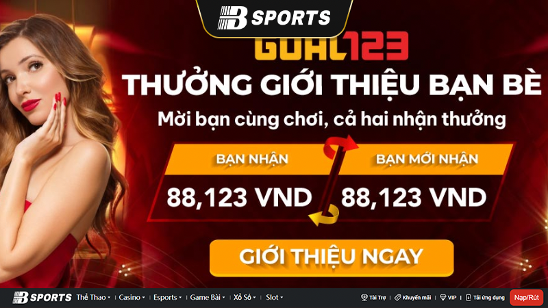 Các khuyến mãi hấp dẫn tại Goal123 Các khuyến mãi hấp dẫn tại Goal123