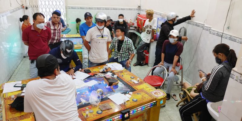 Nơi thu bán ma túy ở điểm bắn cá tại tỉnh An Giang