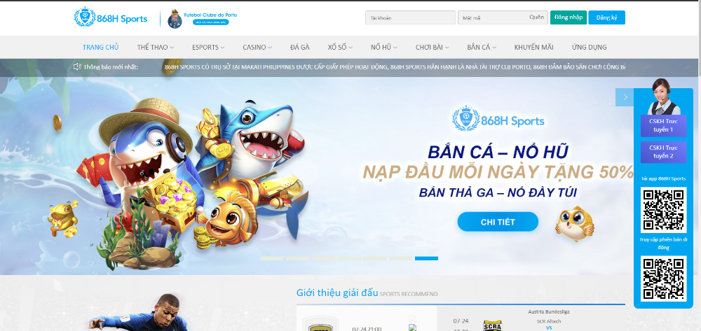 Đôi nét sơ lược về 868H sân chơi lành mạnh 2023